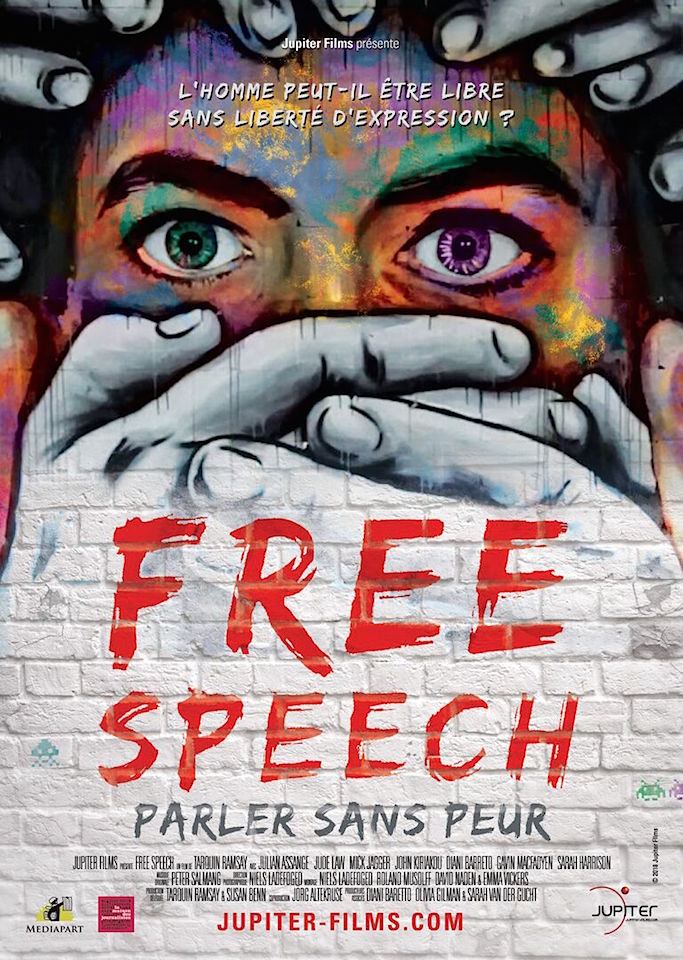 Free speech, parler sans peur, Tarquin Ramsay, Royaume-Uni, Allemagne, 2018, 79’